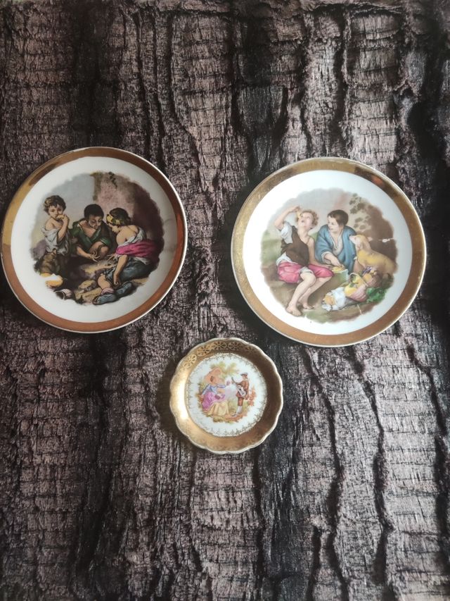 Platito decoración Limoges