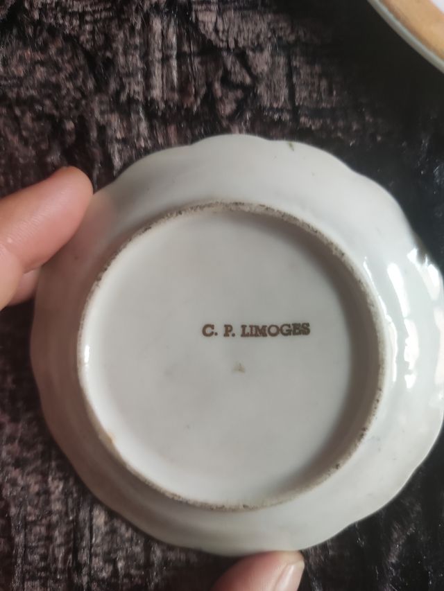 Platito decoración Limoges