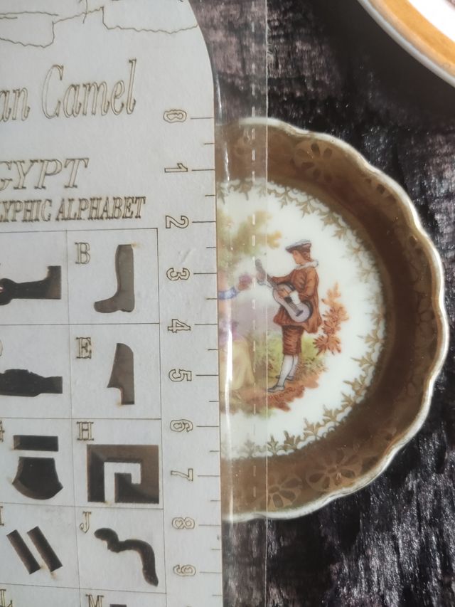 Platito decoración Limoges