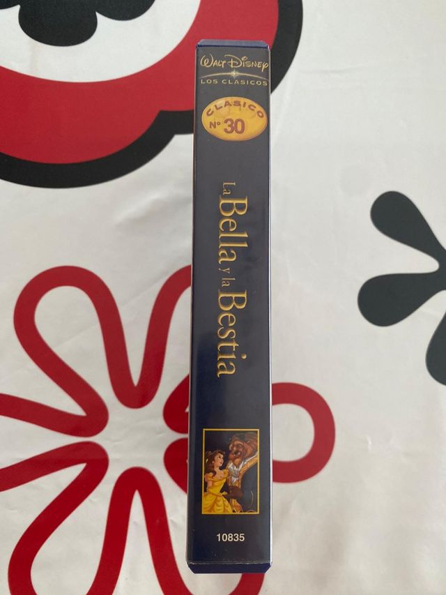 Película VHS La bella y la bestia de segunda mano por 80 EUR en