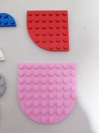 lego placa base redondo