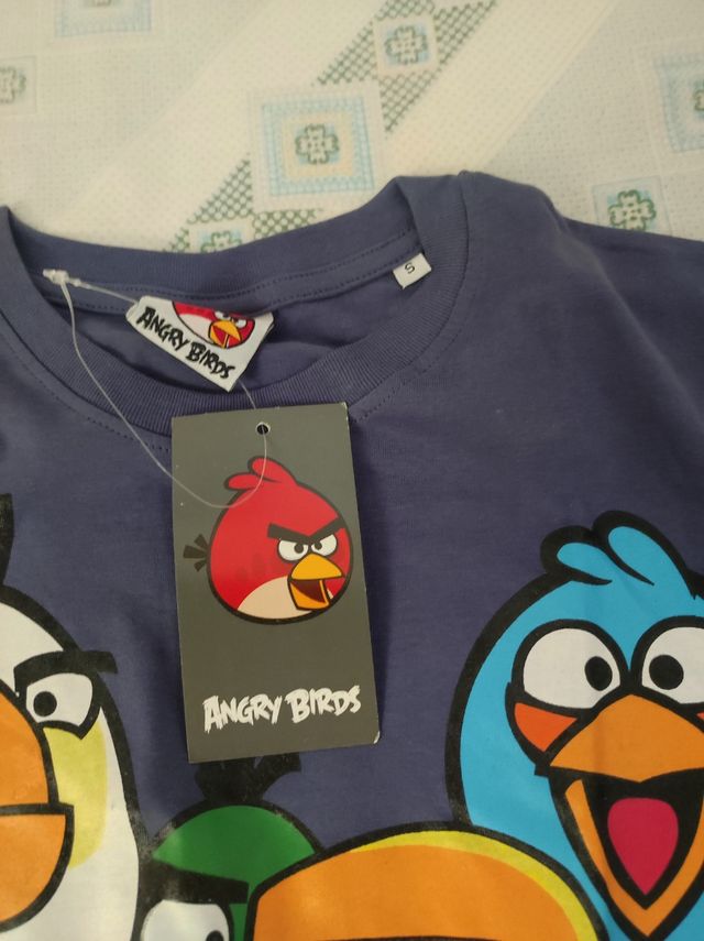 T shirt angry birds