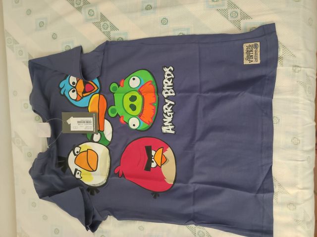 T shirt angry birds
