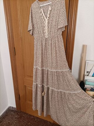 Vestido largo ibicenco 