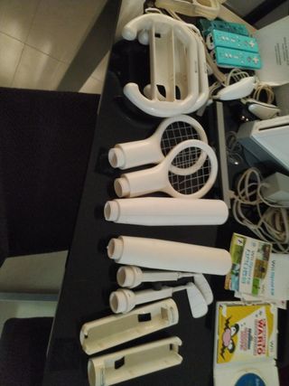 Wii, complementos y juegos