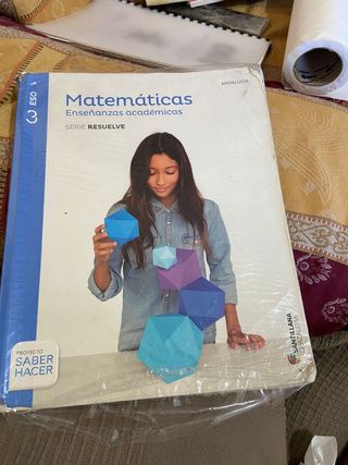 Libro Matemáticas 3°ESO