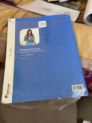 Libro Matemáticas 3°ESO