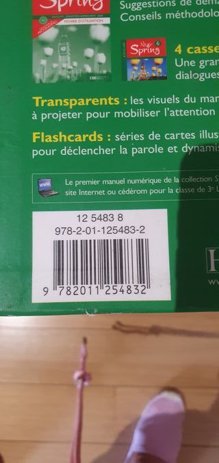 libro y cuaderno inglés A1