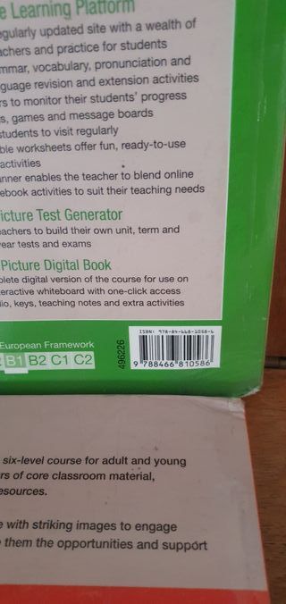 libros ingles A2 y B1 sistema francés