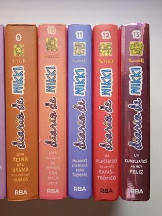 Colección 13 libros del DIARIO DE NIKKI