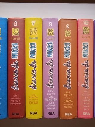 Colección 13 libros del DIARIO DE NIKKI