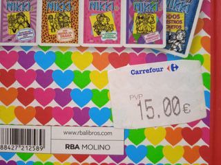 Colección 13 libros del DIARIO DE NIKKI