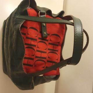 Bolso Carolina Herrera verde MATRYOSHKA  