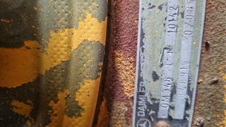 motor mercedes 6 cilindros OM348