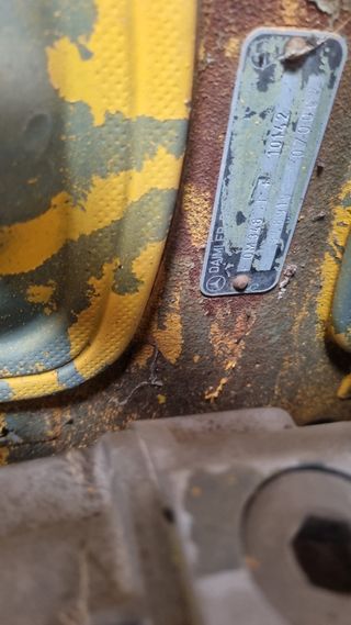 motor mercedes 6 cilindros OM348