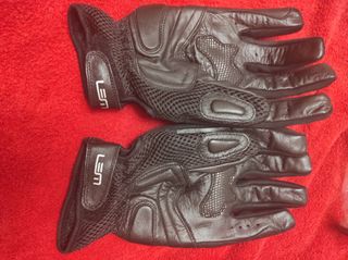 Guantes de moto de piel