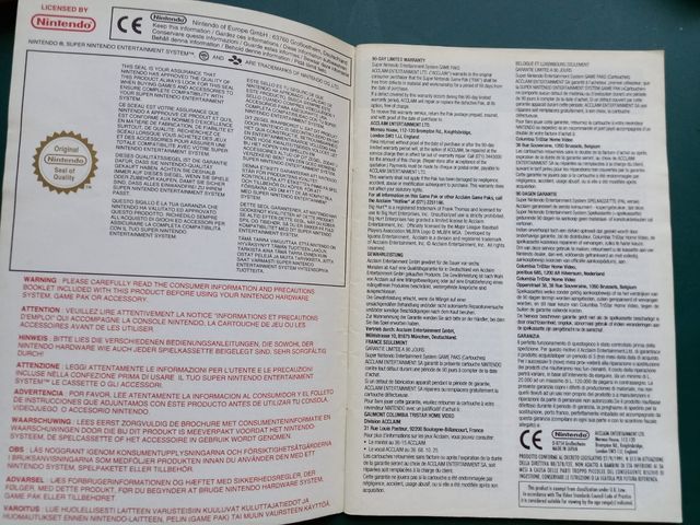 Baseball Big hurt superNintendo