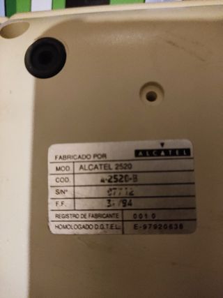 2 teléfonos vintage Alcatel