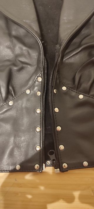 Chaqueta torera piel