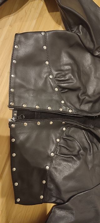 Chaqueta torera piel