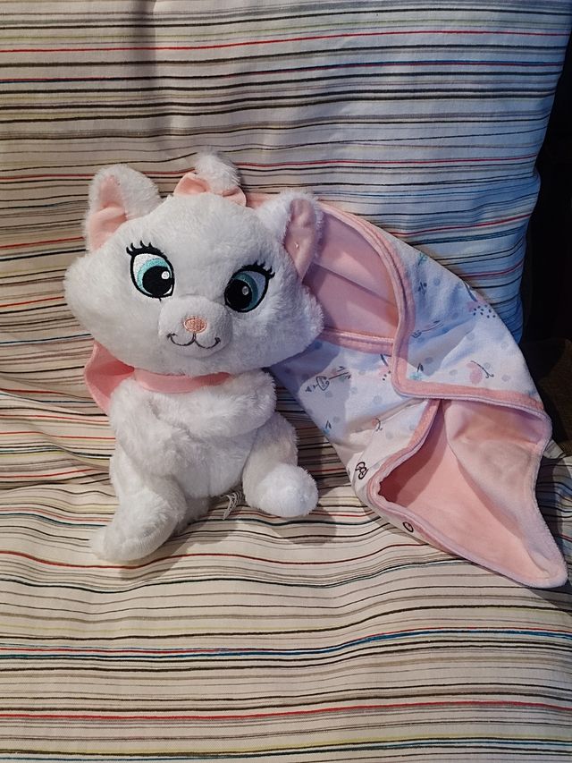 Peluche  gata Marie EL CORTE INGLÉS 23 cm alto