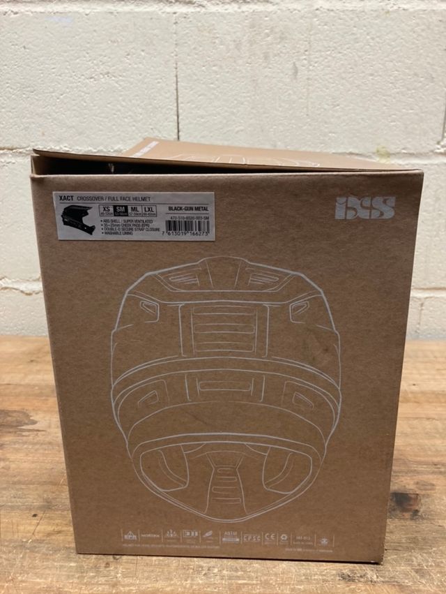 Casco Integral para DH/Enduro iXS Xact talla S/M