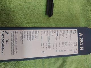 Escobilla limpia parabrisas