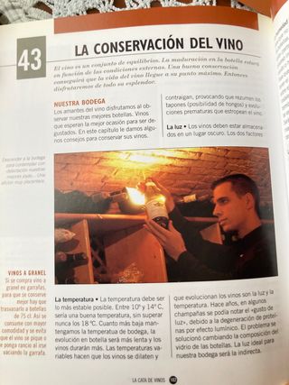 libros de cocina y cata de vinos