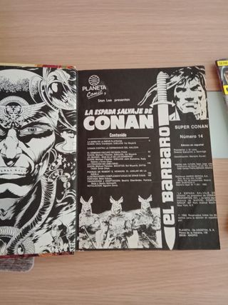 Libro y cómics Conan