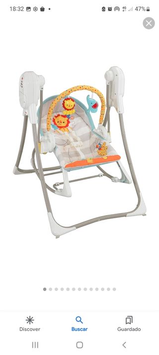 Fisher Price - columpio Hamaca 3 en 1