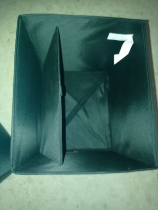 2 Cajas komplement plegables