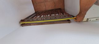 Cancela pequeña de hierro