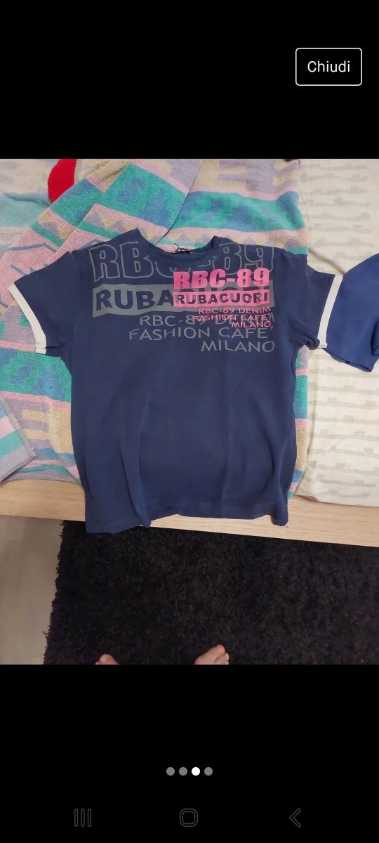 4 magliette manica corta