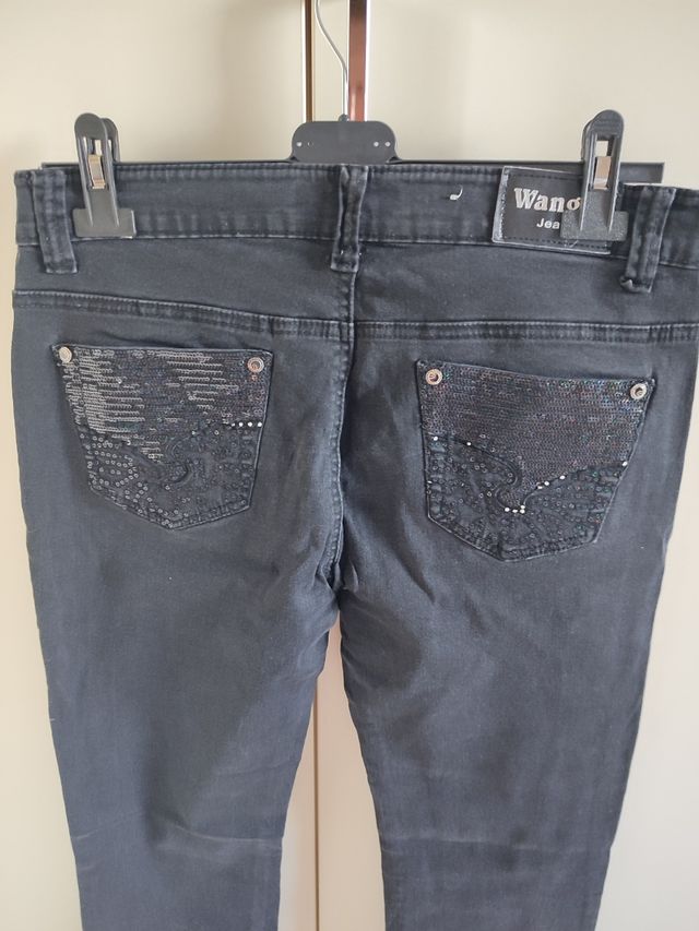 Jeans neri donna