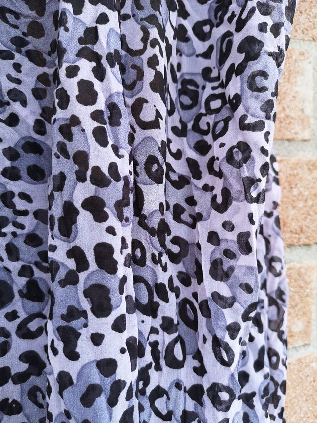 Top maculato schiena scoperta Gaudì nuova