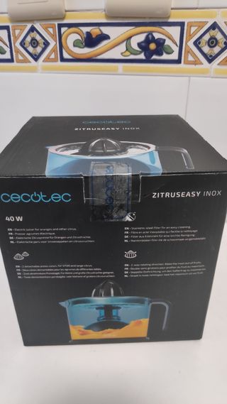Exprimidor CECOTEC ZitrusEasy Inox