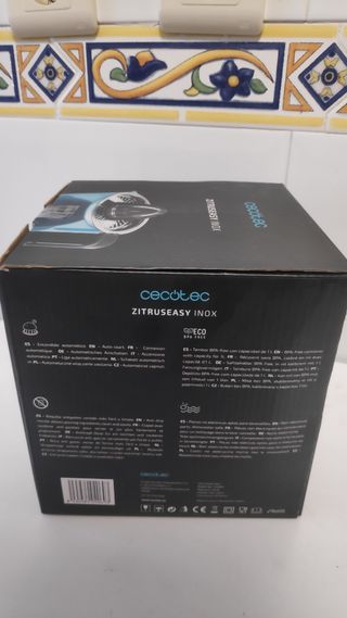Exprimidor CECOTEC ZitrusEasy Inox
