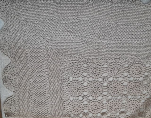 Dos colchas de crochet  cama 90 cm