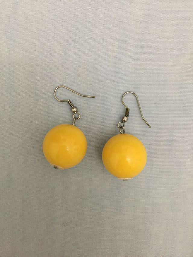Lote de 5 pares de pendientes de bolas