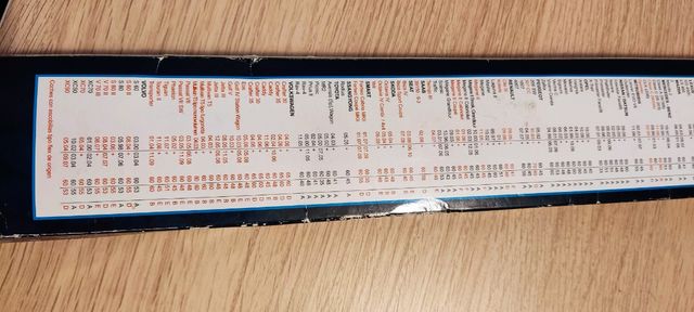 Escobilla 60cmlimpiaparabrisas universal