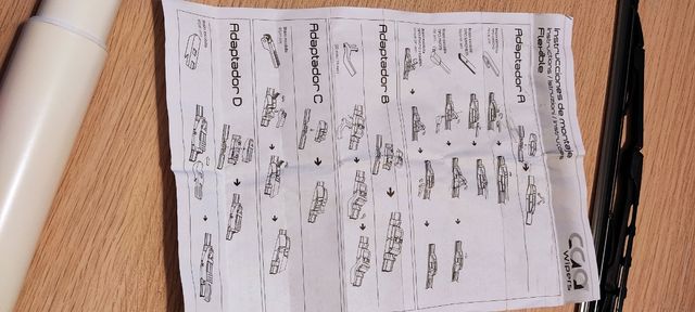 Escobilla 60cmlimpiaparabrisas universal