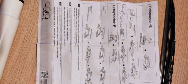 Escobilla 60cmlimpiaparabrisas universal