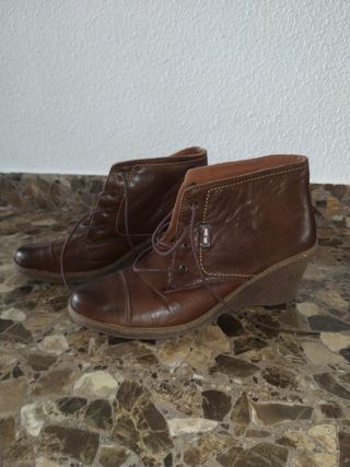 Botines con tacón 