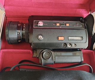 ✅Antigua cámara de vídeo, instrucciones y maletín