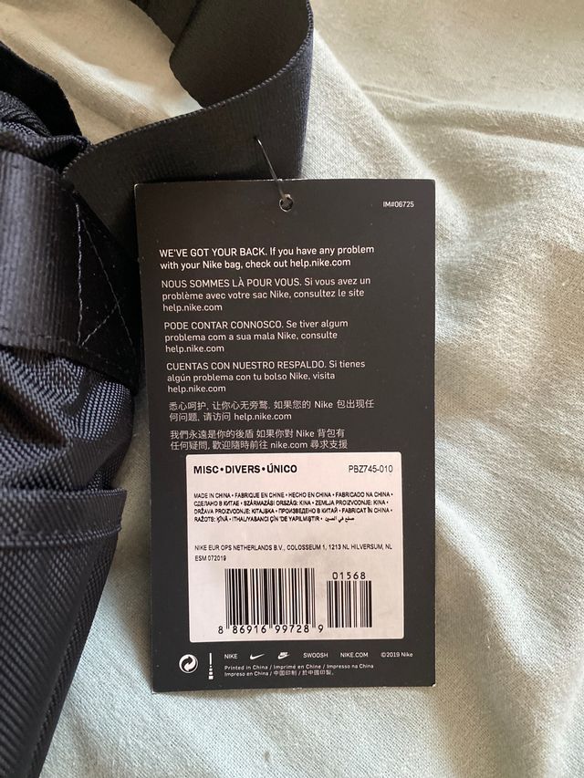 Bolsa Nike negra
