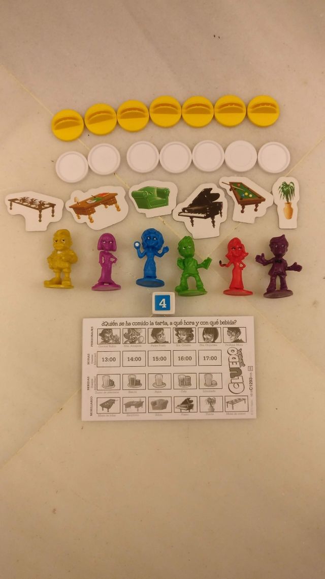 Juego mesa Cluedo Junior