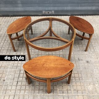 Mesa nido Diseño vintage Nathan UK 1960