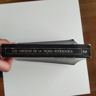 Libro LOS ORÍGENES DE LA TEORÍA SOCIOLÓGICA