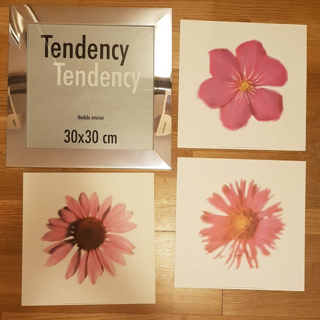 Marcos/Portafotos cuadrados (E:37x37; I:30x30)