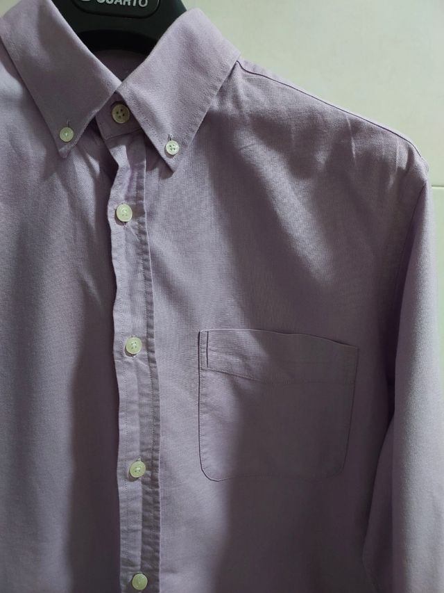 Camisa color lavanda